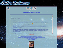 Tablet Screenshot of billsuniverse.com